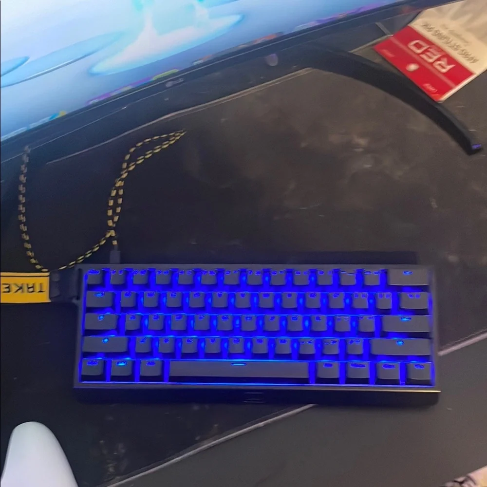 RGB Gaming Keyboard - Black and Blue